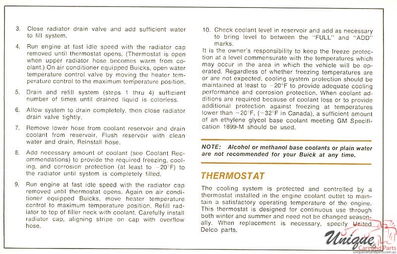 1971 Buick Skylark Owners Manual Page 20